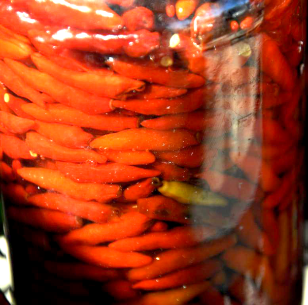 Conservas de pimenta